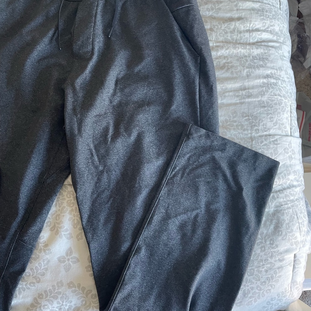 Lululemon pants. Think king-fu